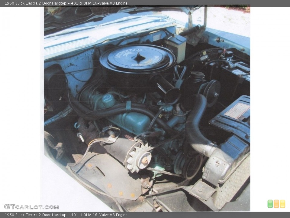 401 ci OHV 16-Valve V8 Engine for the 1960 Buick Electra #142564640