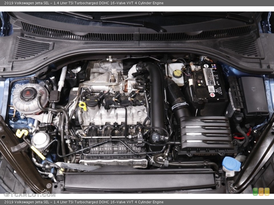 1.4 Liter TSI Turbocharged DOHC 16-Valve VVT 4 Cylinder Engine for the 2019 Volkswagen Jetta #142583488