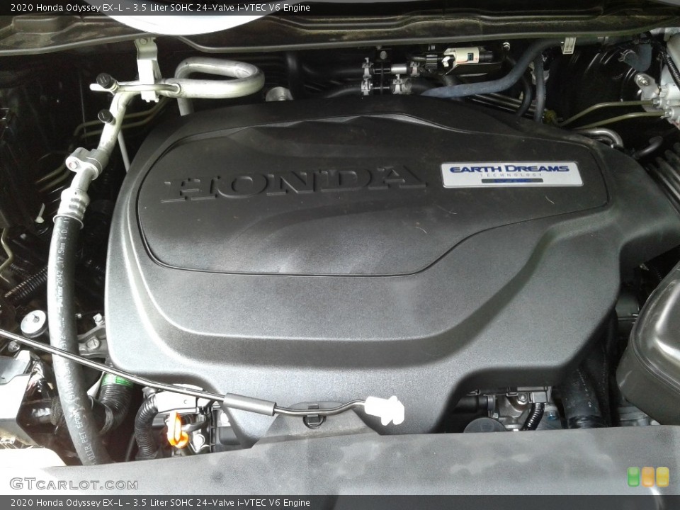 3.5 Liter SOHC 24-Valve i-VTEC V6 2020 Honda Odyssey Engine