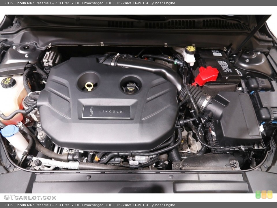2.0 Liter GTDI Turbocharged DOHC 16-Valve Ti-VCT 4 Cylinder 2019 Lincoln MKZ Engine