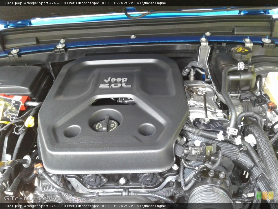 2.0 Liter Turbocharged DOHC 16-Valve VVT 4 Cylinder Engine for the 2021 Jeep Wrangler #142638095