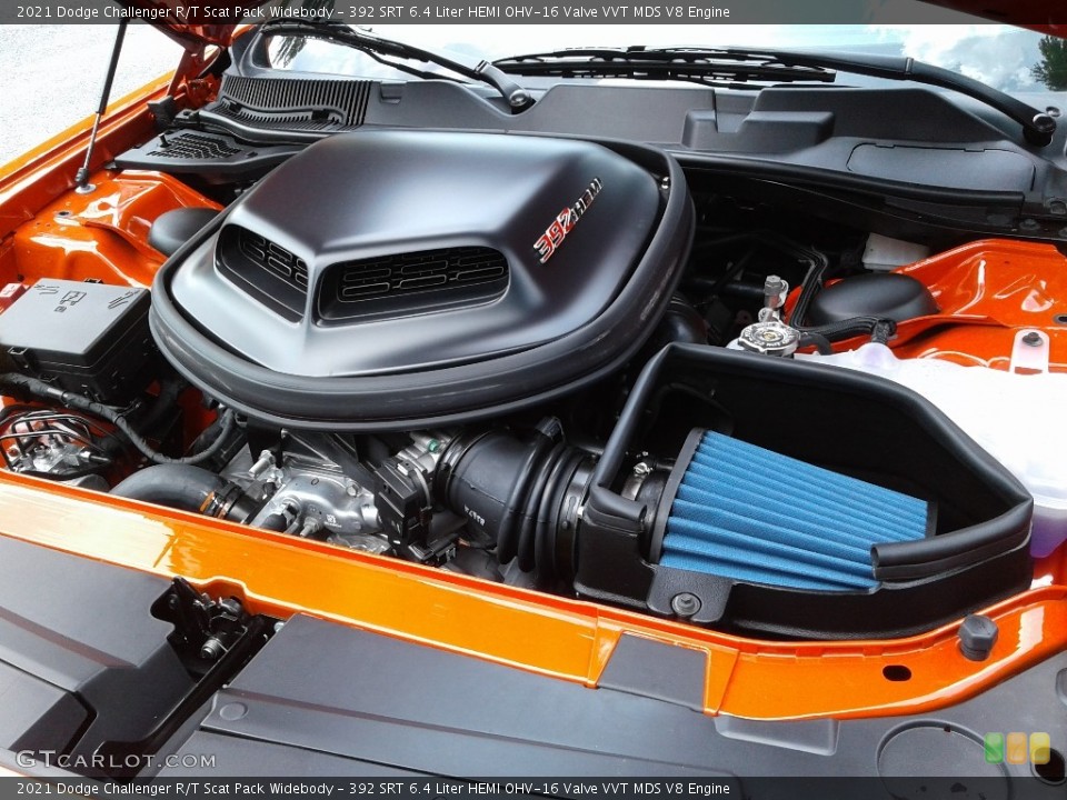 392 SRT 6.4 Liter HEMI OHV-16 Valve VVT MDS V8 Engine for the 2021 Dodge Challenger #142638860