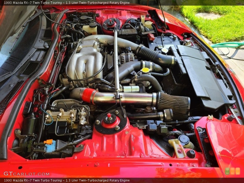 1.3 Liter Twin-Turbocharged Rotary Engine for the 1993 Mazda RX-7 #142640405