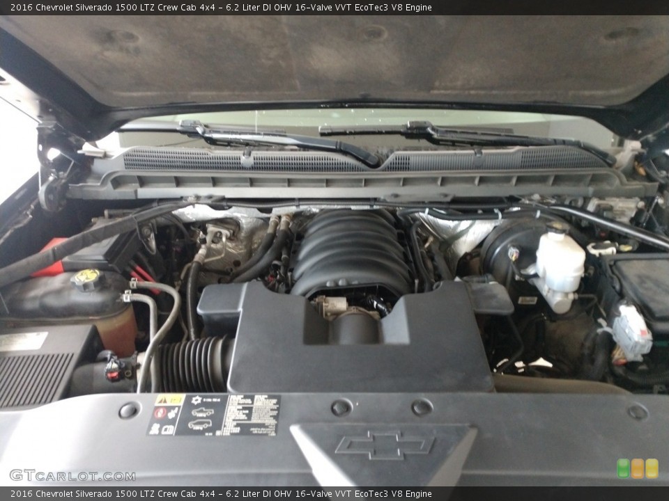6.2 Liter DI OHV 16-Valve VVT EcoTec3 V8 2016 Chevrolet Silverado 1500 Engine