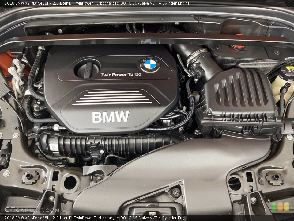 2.0 Liter DI TwinPower Turbocharged DOHC 16-Valve VVT 4 Cylinder Engine for the 2018 BMW X2 #142659023