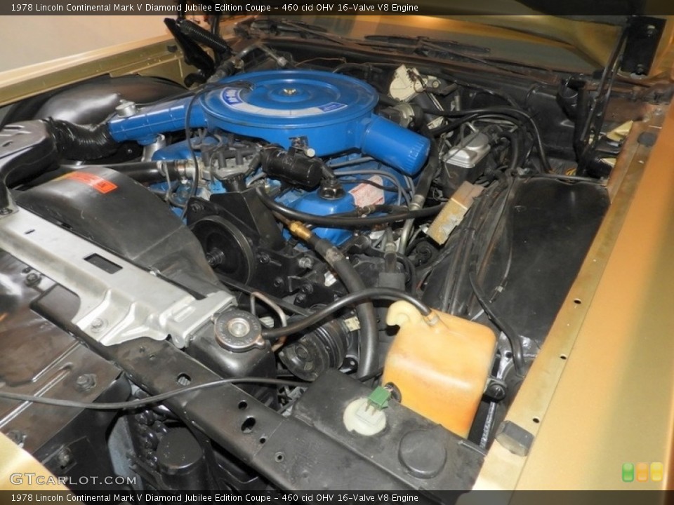 460 cid OHV 16-Valve V8 Engine for the 1978 Lincoln Continental #142659624