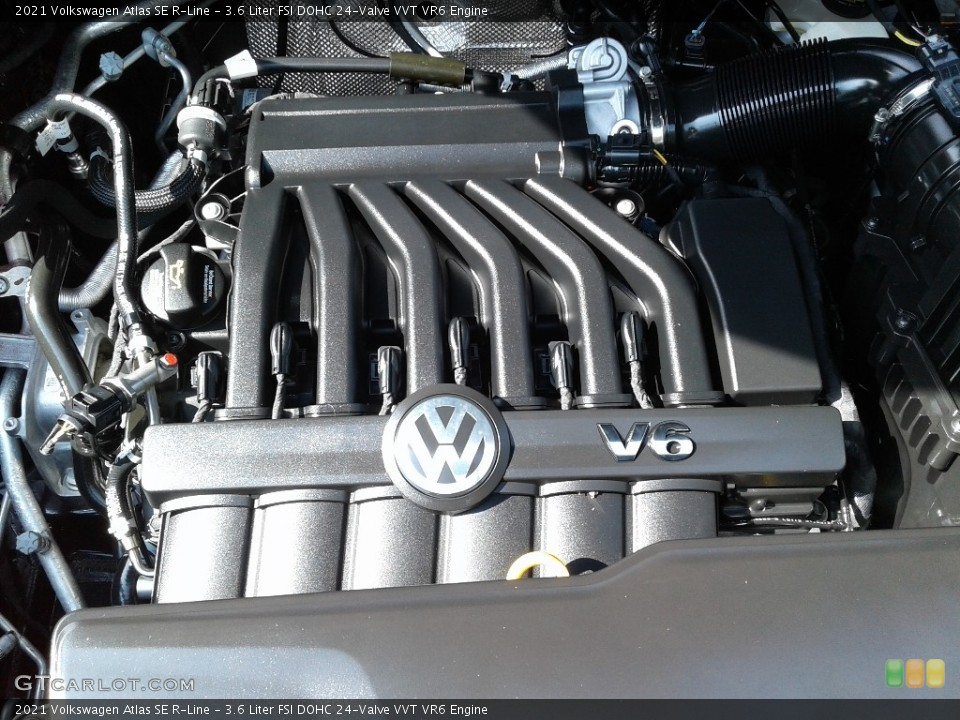 3.6 Liter FSI DOHC 24-Valve VVT VR6 Engine for the 2021 Volkswagen Atlas #142676510