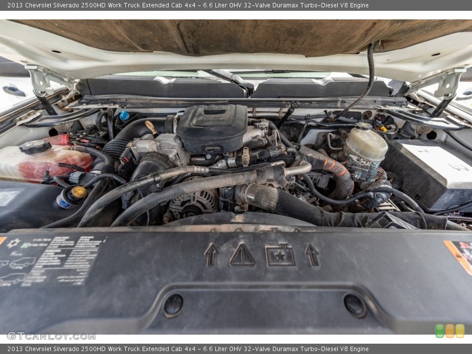 6.6 Liter OHV 32-Valve Duramax Turbo-Diesel V8 Engine for the 2013 Chevrolet Silverado 2500HD #142679722