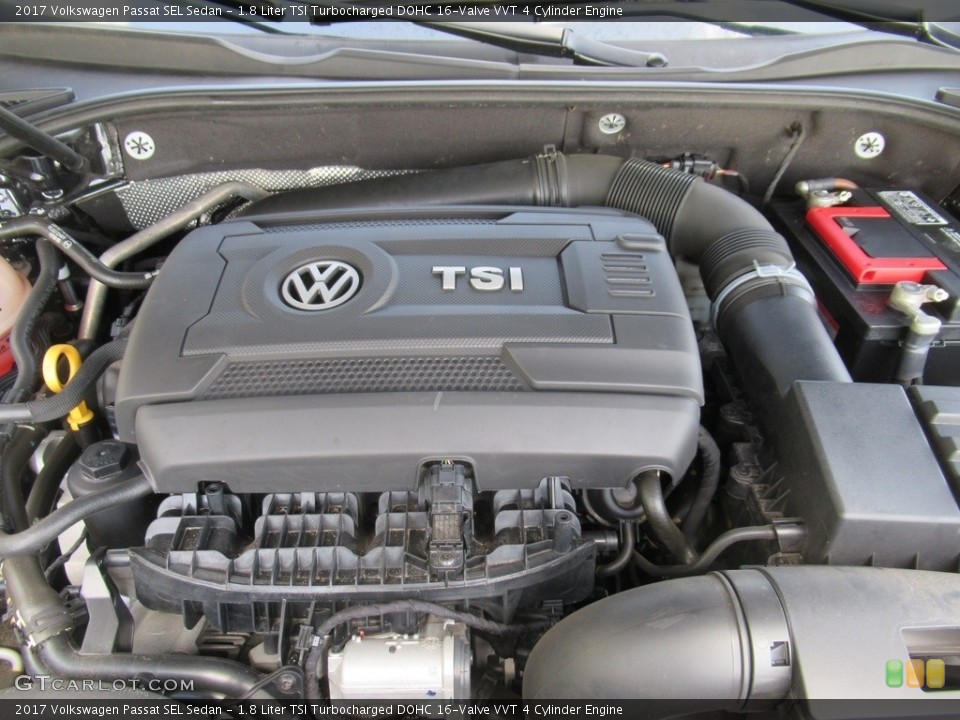 1.8 Liter TSI Turbocharged DOHC 16-Valve VVT 4 Cylinder Engine for the 2017 Volkswagen Passat #142688116