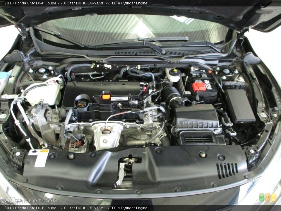 2.0 Liter DOHC 16-Valve i-VTEC 4 Cylinder Engine for the 2018 Honda Civic #142696532