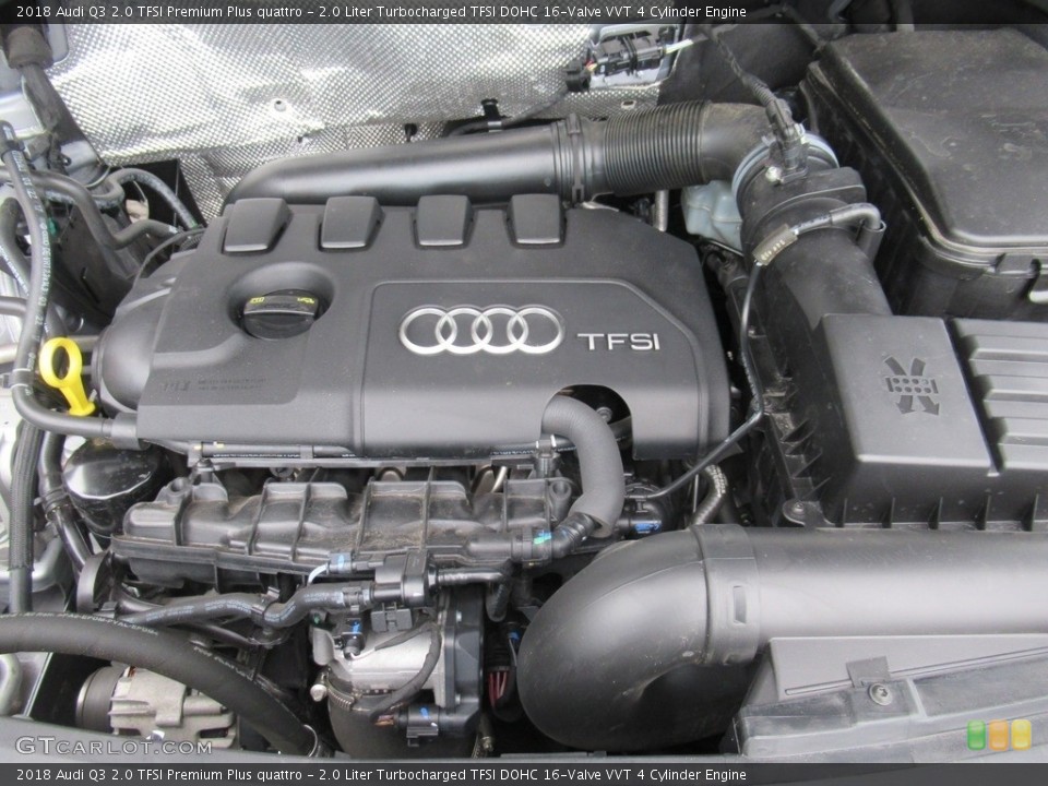 2.0 Liter Turbocharged TFSI DOHC 16-Valve VVT 4 Cylinder Engine for the 2018 Audi Q3 #142699537