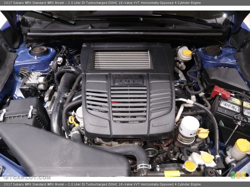 2.0 Liter DI Turbocharged DOHC 16-Valve VVT Horizontally Opposed 4 Cylinder 2017 Subaru WRX Engine