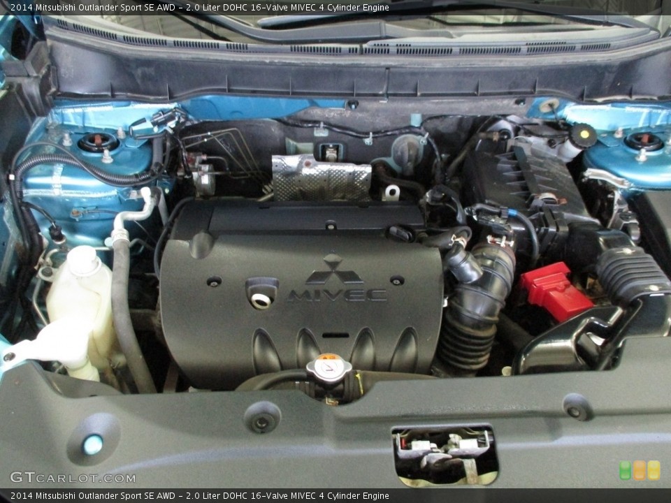 2.0 Liter DOHC 16-Valve MIVEC 4 Cylinder Engine for the 2014 Mitsubishi Outlander Sport #142701425