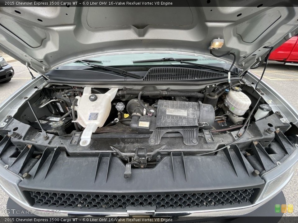 6.0 Liter OHV 16-Valve FlexFuel Vortec V8 Engine for the 2015 Chevrolet Express #142706387