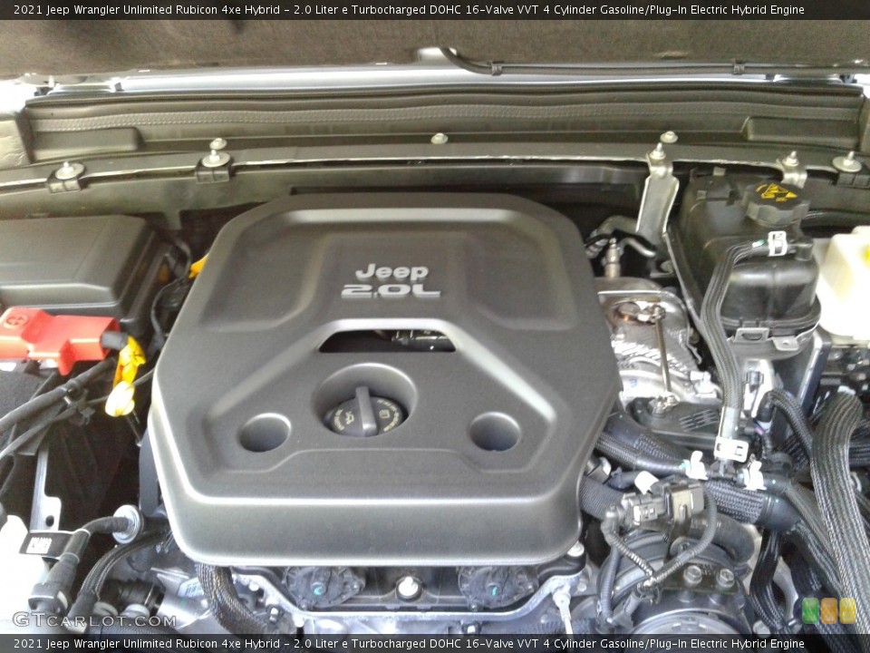 2.0 Liter e Turbocharged DOHC 16-Valve VVT 4 Cylinder Gasoline/Plug-In Electric Hybrid Engine for the 2021 Jeep Wrangler Unlimited #142708905