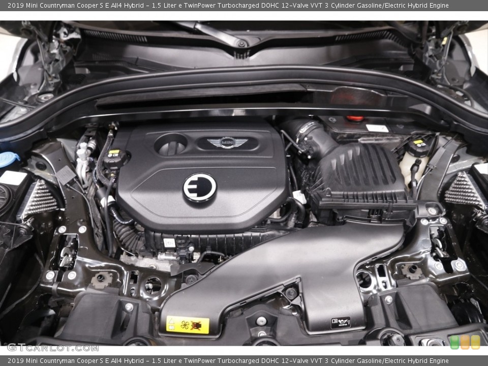 1.5 Liter e TwinPower Turbocharged DOHC 12-Valve VVT 3 Cylinder Gasoline/Electric Hybrid Engine for the 2019 Mini Countryman #142714475