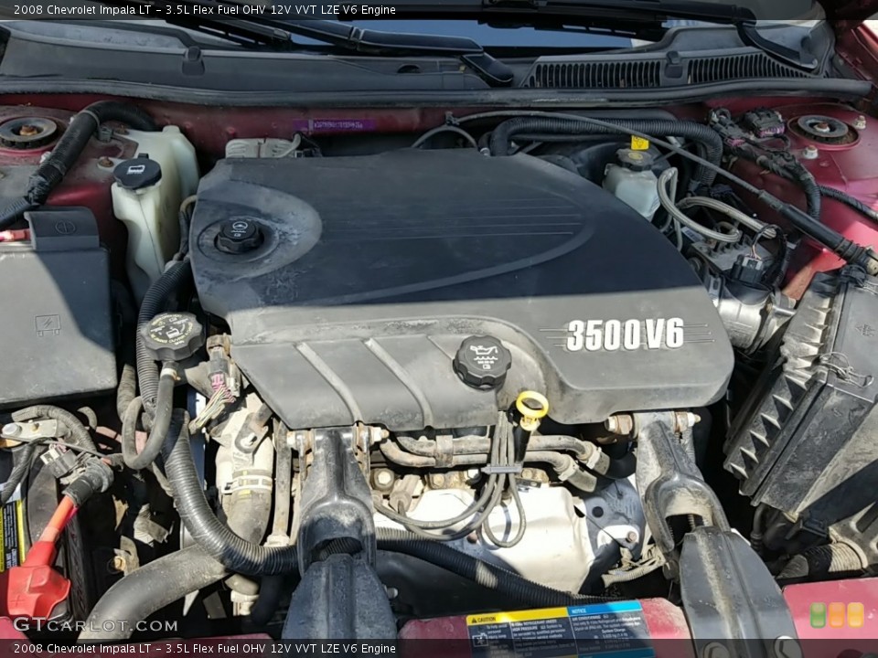 3.5L Flex Fuel OHV 12V VVT LZE V6 Engine for the 2008 Chevrolet Impala #142718010