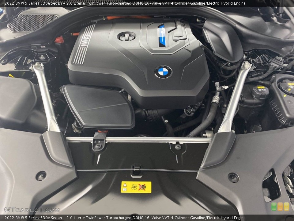 2.0 Liter e TwinPower Turbocharged DOHC 16-Valve VVT 4 Cylinder Gasoline/Electric Hybrid Engine for the 2022 BMW 5 Series #142764324