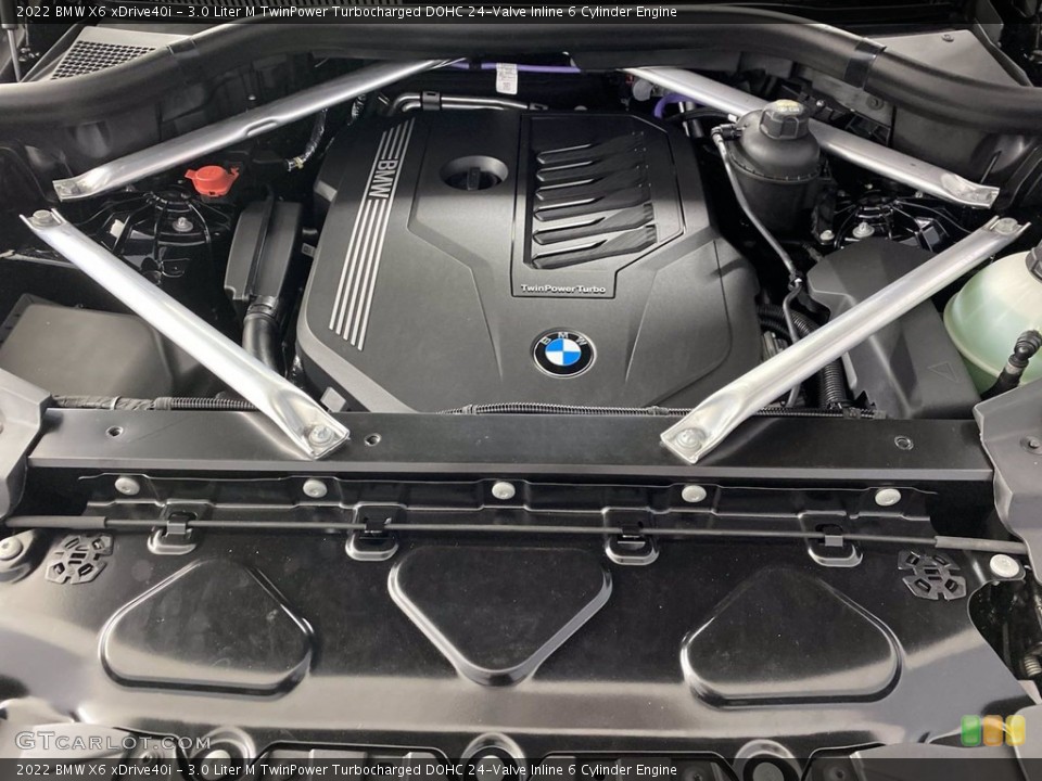 3.0 Liter M TwinPower Turbocharged DOHC 24-Valve Inline 6 Cylinder Engine for the 2022 BMW X6 #142765881