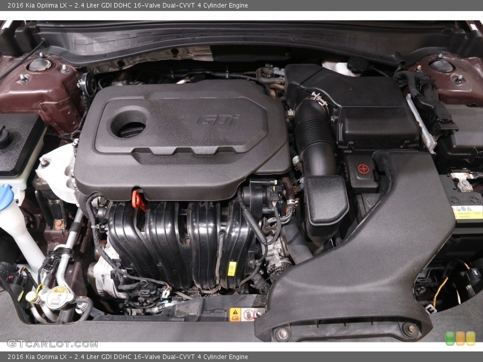 2.4 Liter GDI DOHC 16-Valve Dual-CVVT 4 Cylinder Engine for the 2016 Kia Optima #142767945