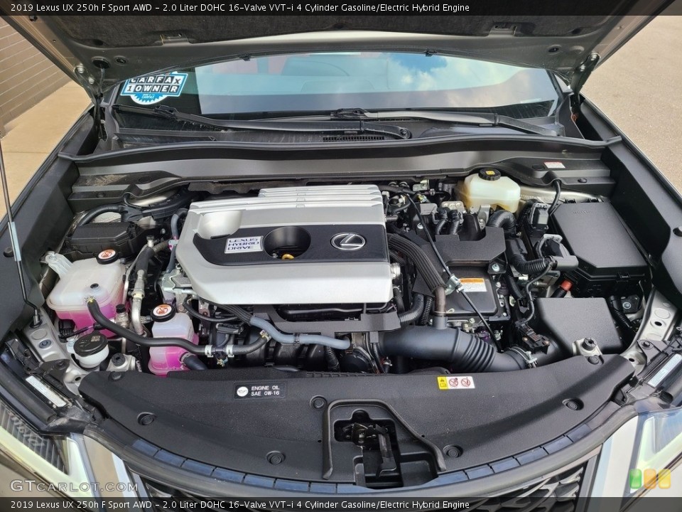 2.0 Liter DOHC 16-Valve VVT-i 4 Cylinder Gasoline/Electric Hybrid Engine for the 2019 Lexus UX #142777077