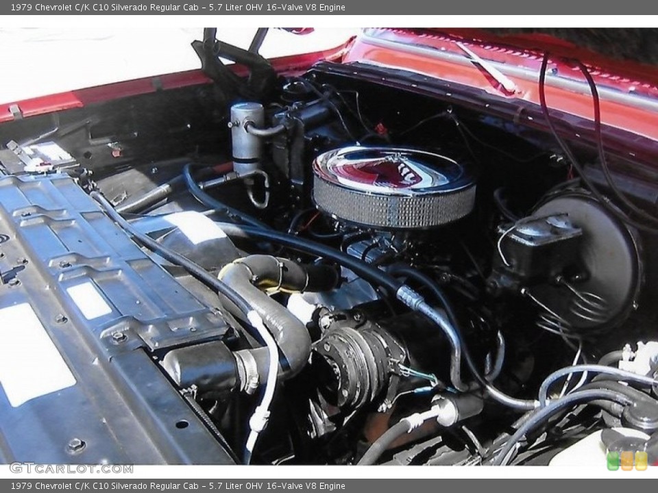 5.7 Liter OHV 16-Valve V8 Engine for the 1979 Chevrolet C/K #142783153