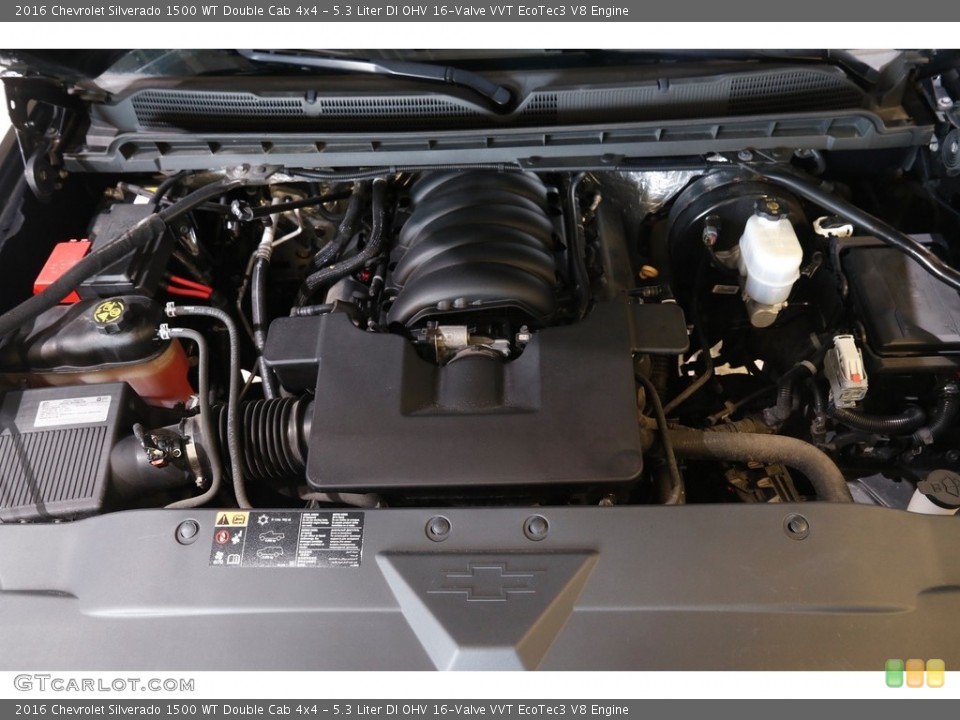 5.3 Liter DI OHV 16-Valve VVT EcoTec3 V8 Engine for the 2016 Chevrolet Silverado 1500 #142791404