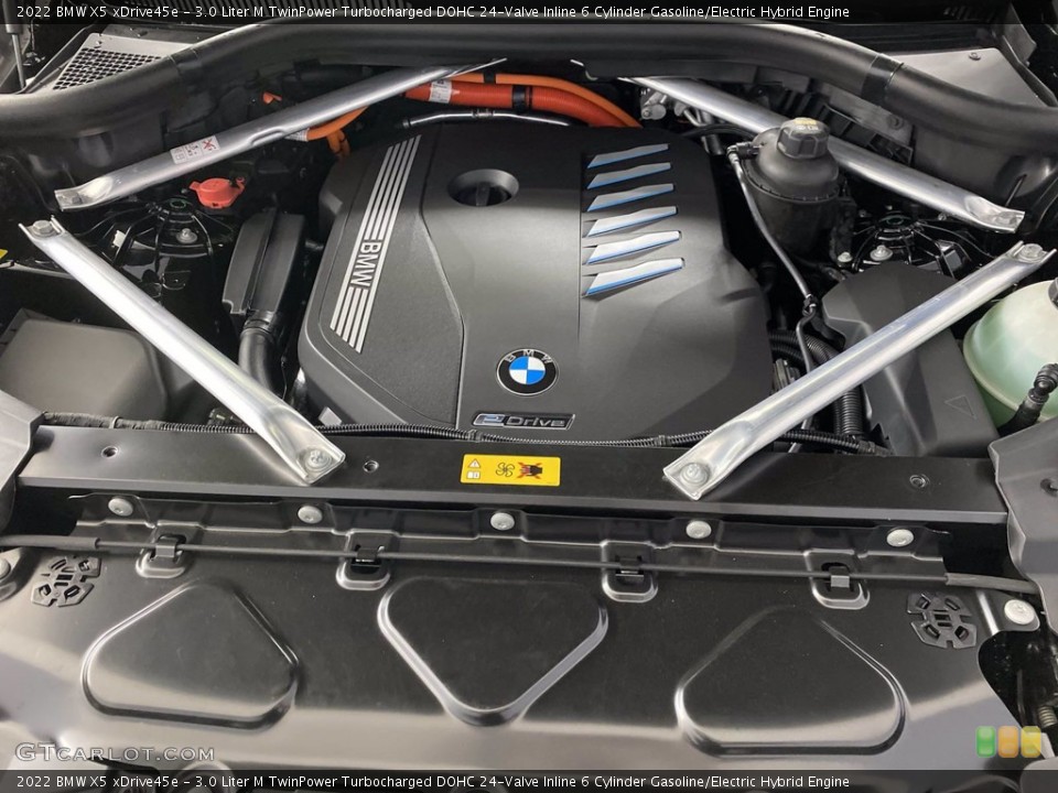 3.0 Liter M TwinPower Turbocharged DOHC 24-Valve Inline 6 Cylinder Gasoline/Electric Hybrid Engine for the 2022 BMW X5 #142794152