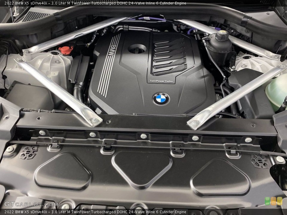 3.0 Liter M TwinPower Turbocharged DOHC 24-Valve Inline 6 Cylinder Engine for the 2022 BMW X5 #142794854