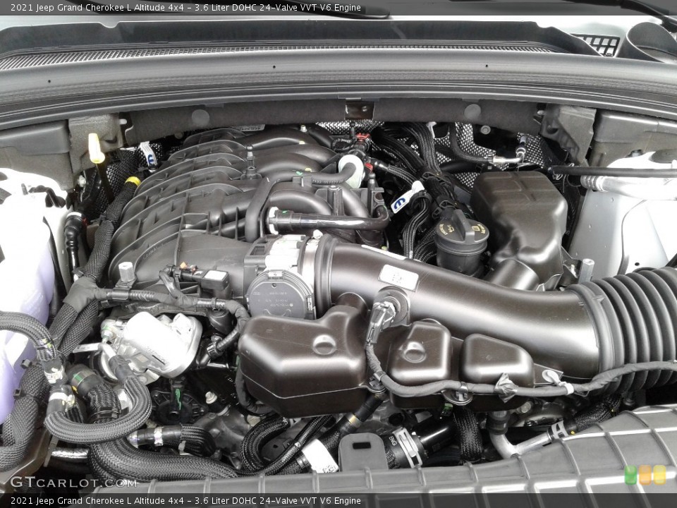 3.6 Liter DOHC 24-Valve VVT V6 2021 Jeep Grand Cherokee Engine