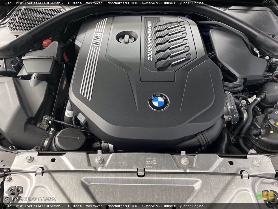 3.0 Liter M TwinPower Turbocharged DOHC 24-Valve VVT Inline 6 Cylinder Engine for the 2022 BMW 3 Series #142800729