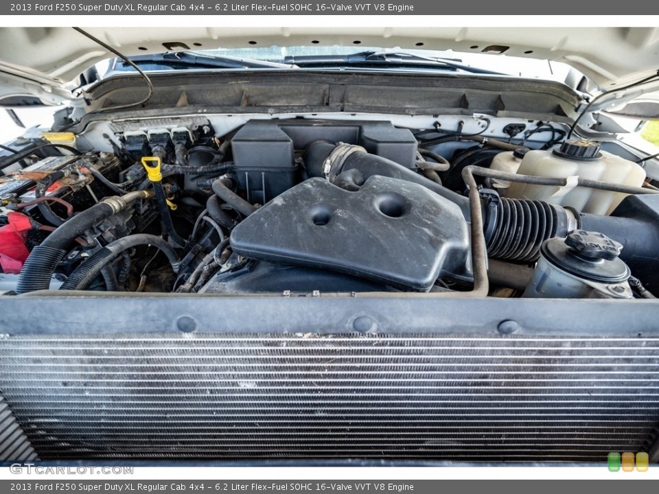 6.2 Liter Flex-Fuel SOHC 16-Valve VVT V8 Engine for the 2013 Ford F250 Super Duty #142805613