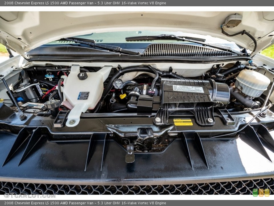 5.3 Liter OHV 16-Valve Vortec V8 2008 Chevrolet Express Engine