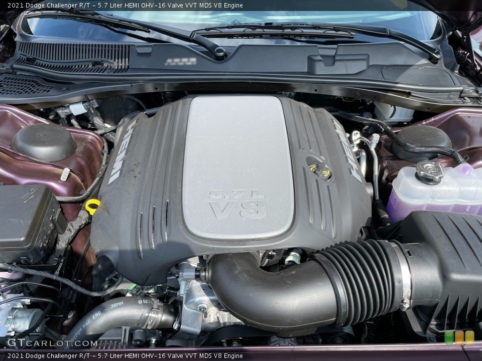 5.7 Liter HEMI OHV-16 Valve VVT MDS V8 Engine for the 2021 Dodge Challenger #142833251
