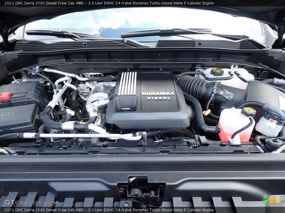 3.0 Liter DOHC 24-Valve Duramax Turbo-Diesel Inline 6 Cylinder Engine for the 2021 GMC Sierra 1500 #142849995