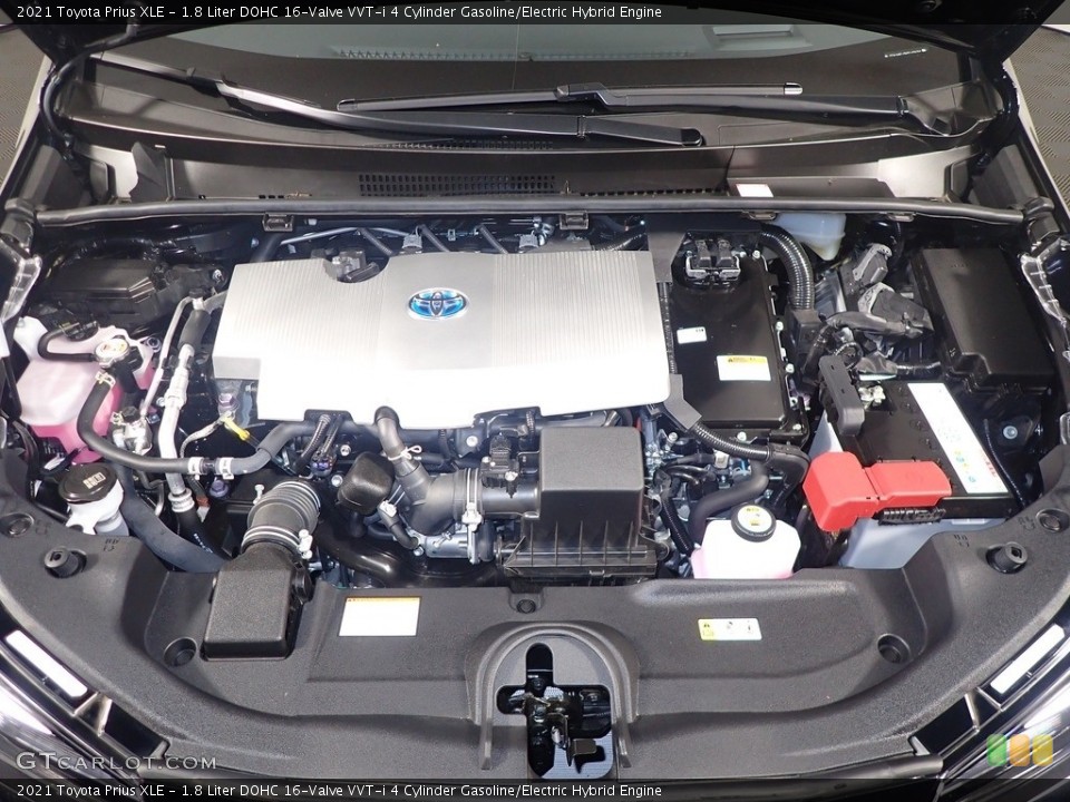 1.8 Liter DOHC 16-Valve VVT-i 4 Cylinder Gasoline/Electric Hybrid Engine for the 2021 Toyota Prius #142864776