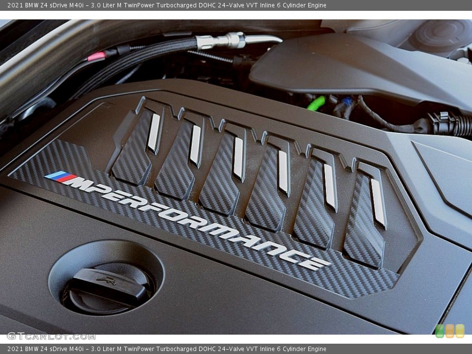 3.0 Liter M TwinPower Turbocharged DOHC 24-Valve VVT Inline 6 Cylinder 2021 BMW Z4 Engine