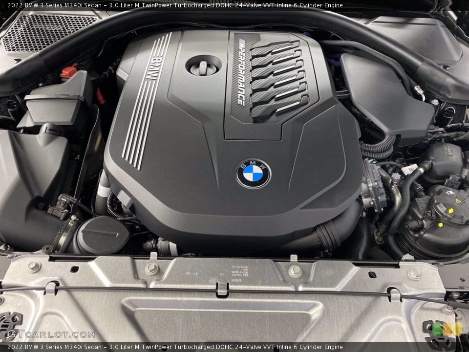 3.0 Liter M TwinPower Turbocharged DOHC 24-Valve VVT Inline 6 Cylinder Engine for the 2022 BMW 3 Series #142884061