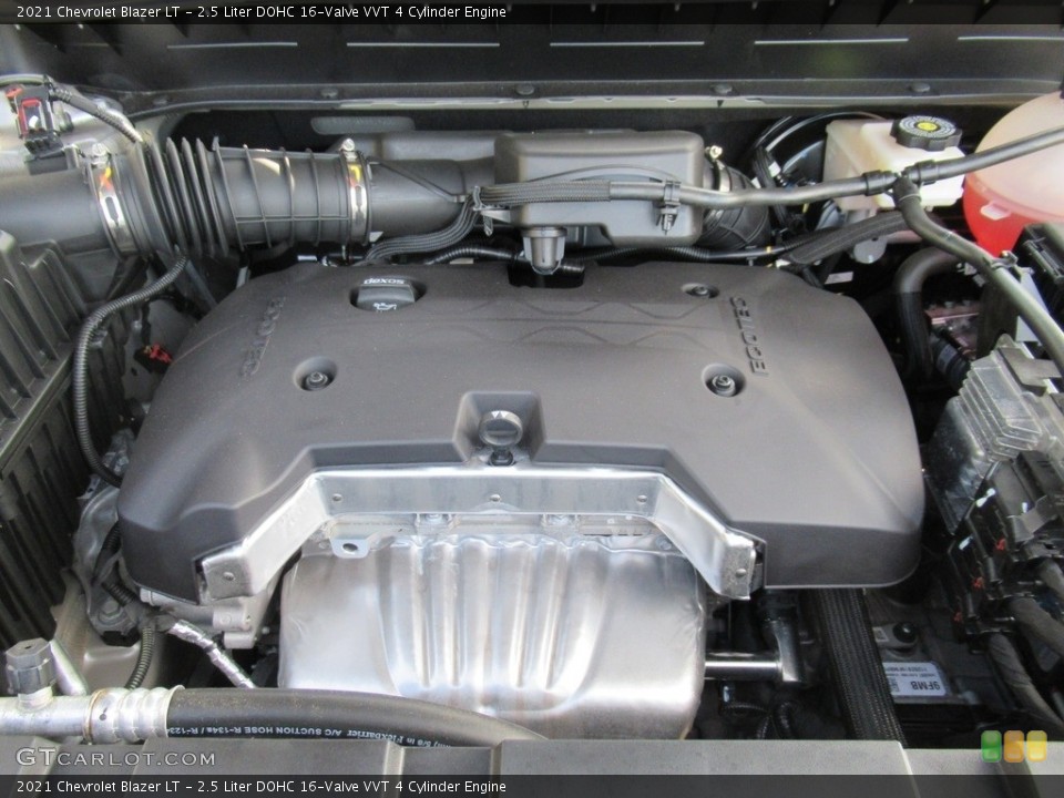 2.5 Liter DOHC 16-Valve VVT 4 Cylinder 2021 Chevrolet Blazer Engine