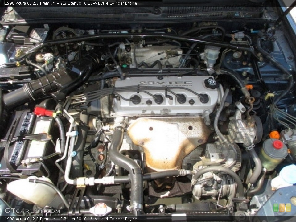 2.3 Liter SOHC 16-Valve 4 Cylinder 1998 Acura CL Engine