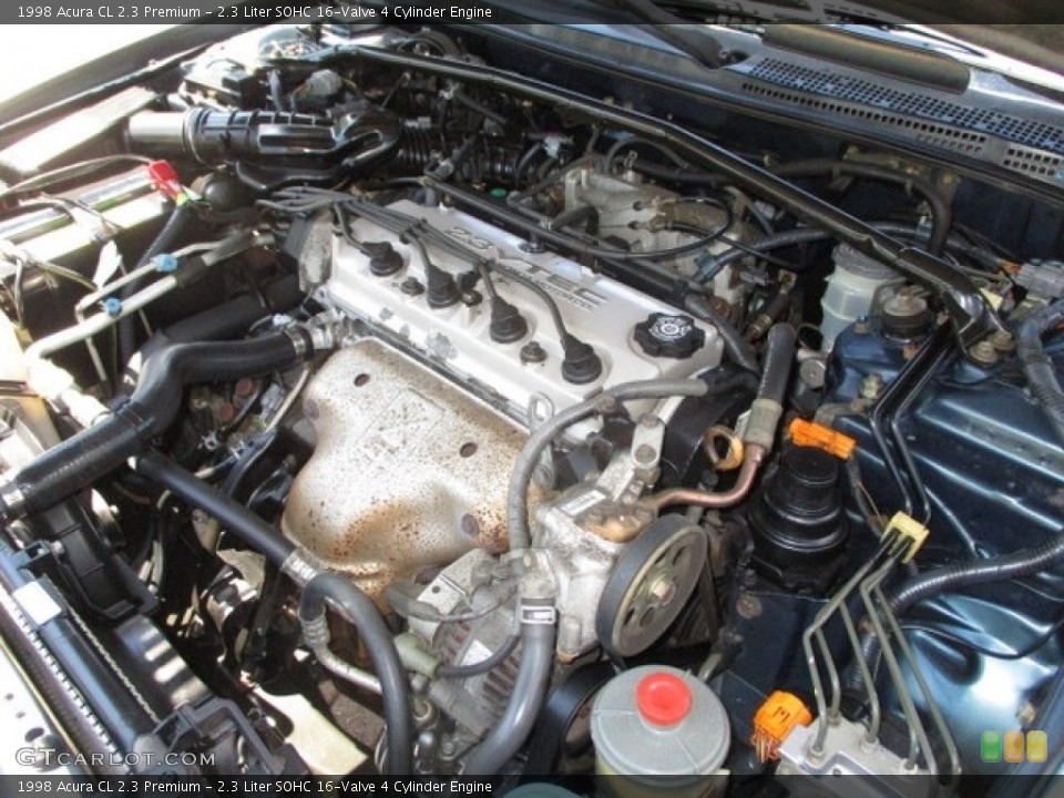 2.3 Liter SOHC 16-Valve 4 Cylinder Engine for the 1998 Acura CL #142898584