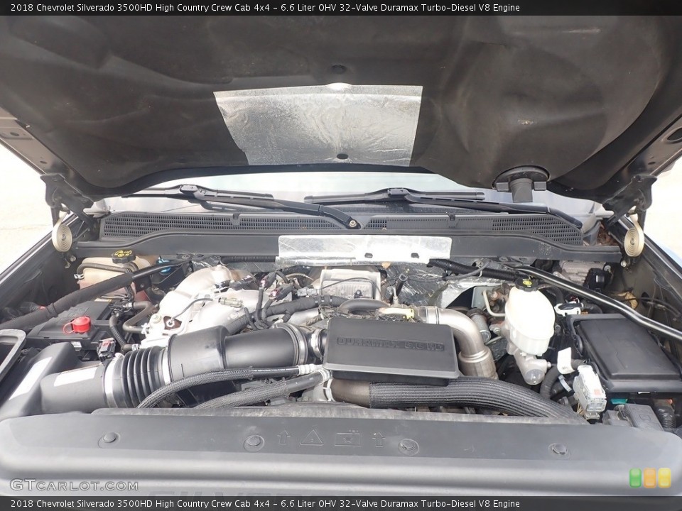 6.6 Liter OHV 32-Valve Duramax Turbo-Diesel V8 Engine for the 2018 Chevrolet Silverado 3500HD #142915984