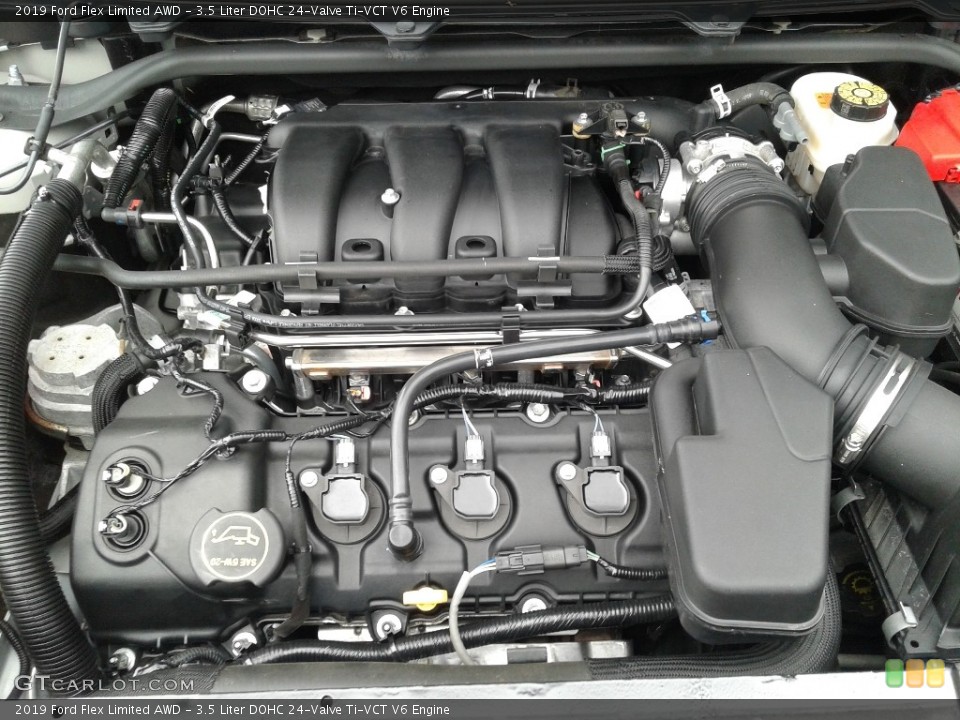 3.5 Liter DOHC 24-Valve Ti-VCT V6 2019 Ford Flex Engine