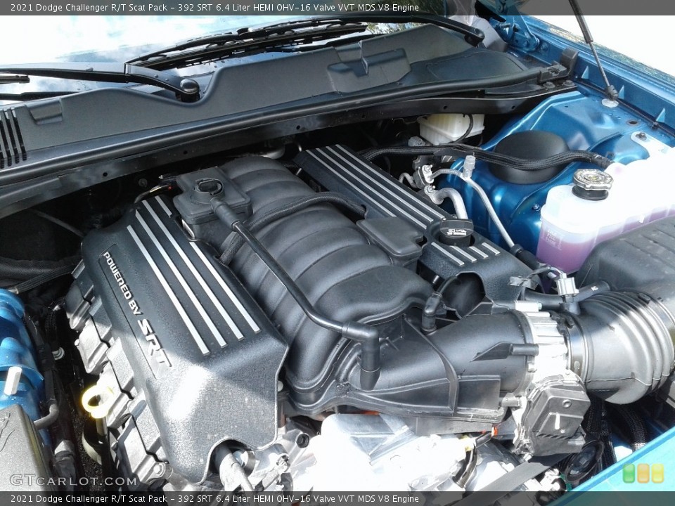 392 SRT 6.4 Liter HEMI OHV-16 Valve VVT MDS V8 Engine for the 2021 Dodge Challenger #142929306