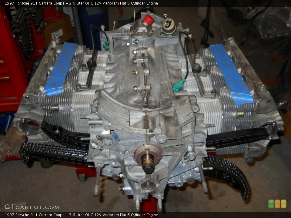 3.6 Liter OHC 12V Varioram Flat 6 Cylinder Engine for the 1997 Porsche 911 #142932501