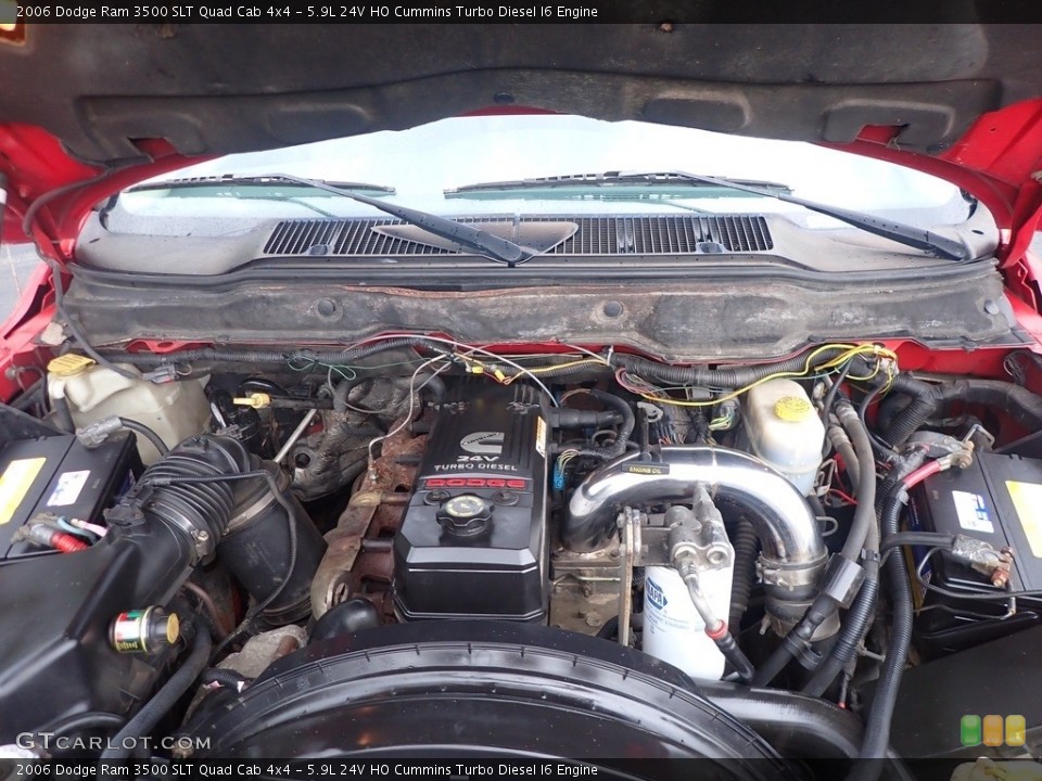 5.9L 24V HO Cummins Turbo Diesel I6 Engine for the 2006 Dodge Ram 3500 #142936941