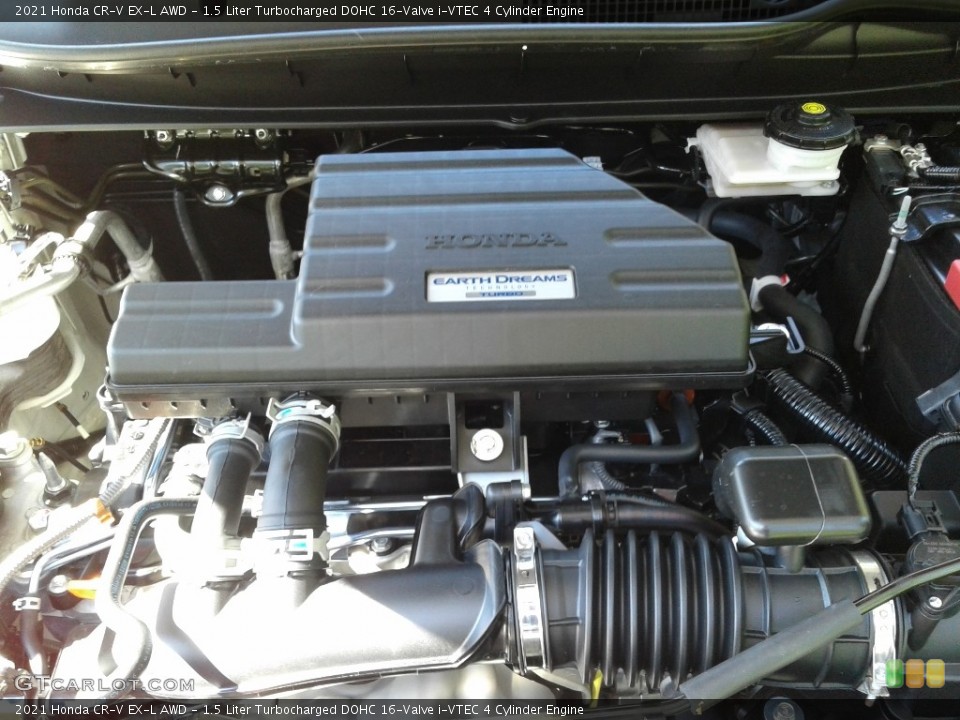 1.5 Liter Turbocharged DOHC 16-Valve i-VTEC 4 Cylinder Engine for the 2021 Honda CR-V #142942187
