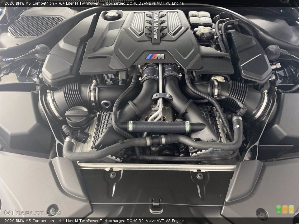 4.4 Liter M TwinPower Turbocharged DOHC 32-Valve VVT V8 Engine for the 2020 BMW M5 #142952971