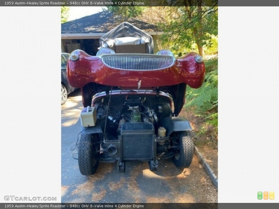 948cc OHV 8-Valve Inline 4 Cylinder Engine for the 1959 Austin-Healey Sprite #142966940