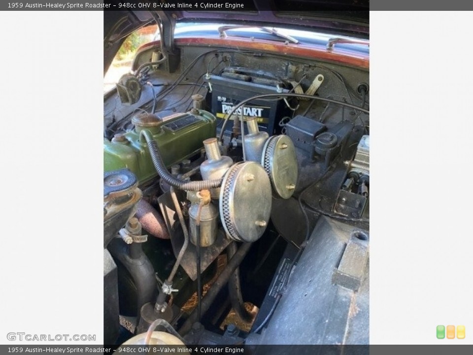 948cc OHV 8-Valve Inline 4 Cylinder Engine for the 1959 Austin-Healey Sprite #142966991